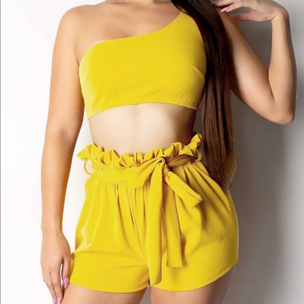 2 pc Off the Shoulder Set